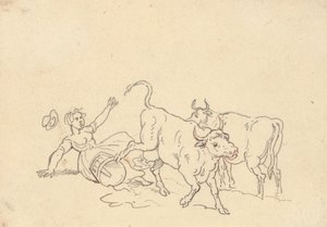 アルバムのイラスト 作： Thomas Rowlandson