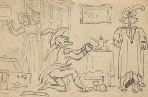 アルバムのイラスト 作： Thomas Rowlandson