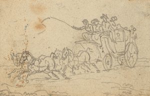 アルバムのイラスト 作： Thomas Rowlandson