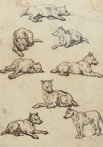 アルバムのイラスト 作： Thomas Rowlandson