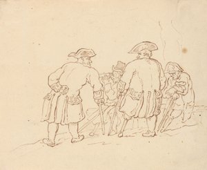 アルバムのイラスト 作： Thomas Rowlandson