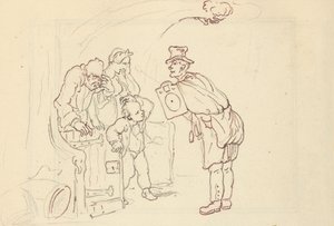 アルバムのイラスト 作： Thomas Rowlandson