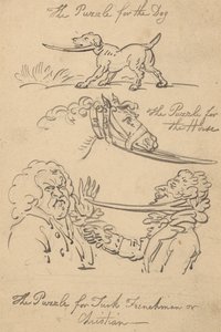 アルバムのイラスト 作： Thomas Rowlandson