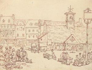 アルバムのイラスト 作： Thomas Rowlandson