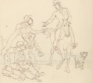 アルバムのイラスト 作： Thomas Rowlandson