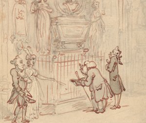 アルバムのイラスト 作： Thomas Rowlandson