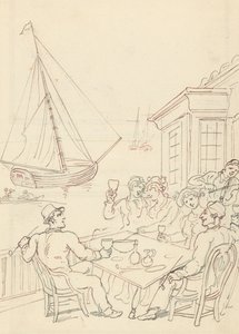 アルバムのイラスト 作： Thomas Rowlandson