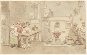エールハウス 作： Thomas Rowlandson