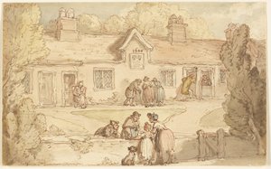 トッテナムの施し屋 作： Thomas Rowlandson
