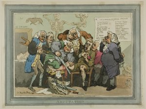 切断 作： Thomas Rowlandson