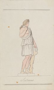 アリステウスとしてのアンティノオス 作： Thomas Rowlandson