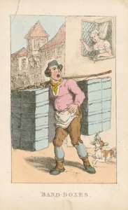 バンドボックス 作： Thomas Rowlandson