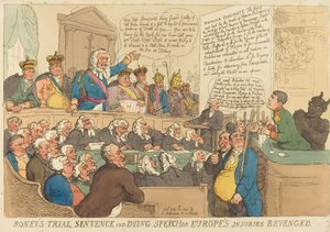 ボニーの裁判、判決、および死のスピーチ、1815 年に出版されました。