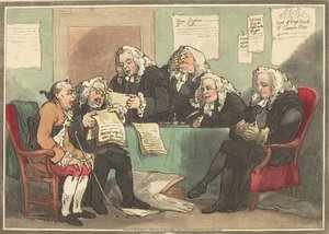 ボセレーション、1793年。 作： Thomas Rowlandson