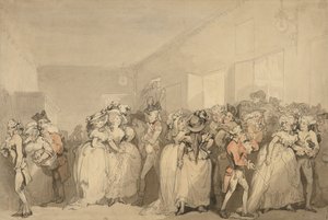 ボックス・ロビー・ラウンジャー 作： Thomas Rowlandson