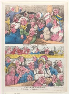 田舎の喜劇、ロンドンの悲劇、1807 年 5 月 29 日、1807 年 5 月 29 日。 作： Thomas Rowlandson