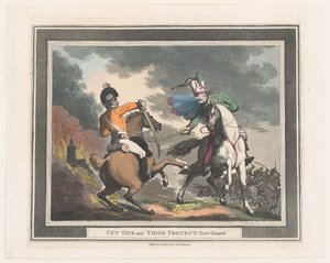 カット・ワン・アンド・モモ・プロテクト・ニュー・ガード、1798年、1798年。