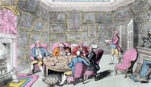 19世紀初頭、私の主とのシンタックス。 作： Thomas Rowlandson