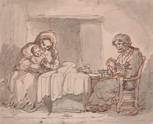 国内のインテリア 作： Thomas Rowlandson