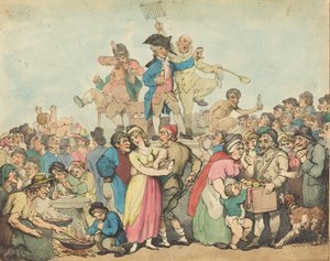 マウントバンクのボセラム博士、1800年。 作： Thomas Rowlandson