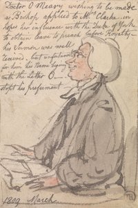 オメラ博士の説教 作： Thomas Rowlandson
