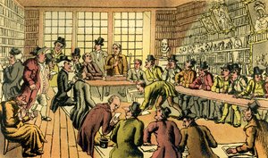オークションでの「Dr.シンタックス 作： Thomas Rowlandson