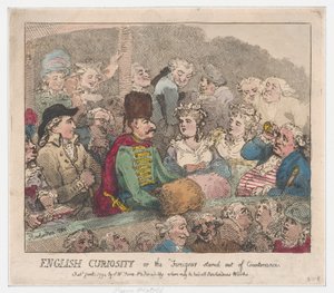 英語の好奇心または外国人、1794 年 1 月 1 日、1794 年 1 月 1 日。 作： トーマス・ローランドソン