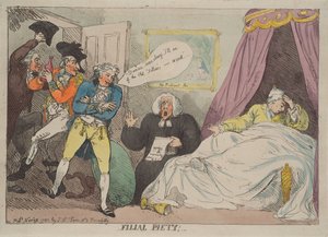 親孝行 作： Thomas Rowlandson