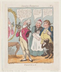 フットマン、1799 年 8 月 30 日、1799 年 8 月 30 日。