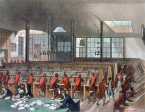郵便局、ロンバードストリート、ロンドン、1808