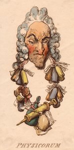 見出し：Physicorum 作： Thomas Rowlandson