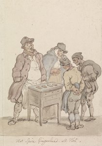 ホットスパイス・ジンジャーブレッド、すべてホット 作： Thomas Rowlandson