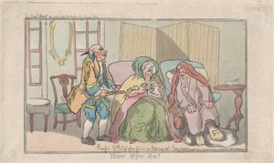 どうしよう、1792 年 4 月 10 日、1792 年 4 月 10 日。 作： Thomas Rowlandson