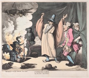1800 年 3 月 12 日、1800 年 3 月 12 日。 作： Thomas Rowlandson