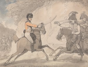 ハンガリーとハイランドのブロードソード演習 作： Thomas Rowlandson