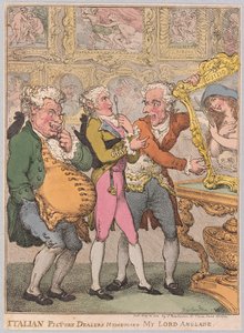 イタリアの画像ディーラーは私の主を控えめにAnglaise、パブ。 1812（手塗りの彫刻）