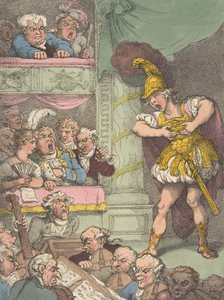 John Bull at the Italian Opera, October 2, 1811. 作： Thomas Rowlandson