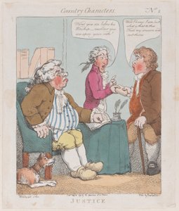 正義、1799 年 8 月 30 日、1799 年 8 月 30 日。 作： Thomas Rowlandson