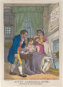 1811 年 3 月 28 日、1811 年 3 月 28 日。 作： Thomas Rowlandson