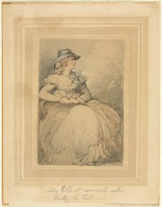 レディエリオット、通称ドリーザトール、17751827。 作： Thomas Rowlandson