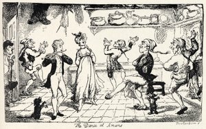 ローレンス・スターン「センチメンタル 作： Thomas Rowlandson