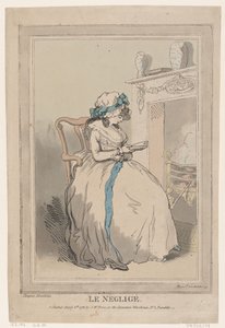 ネグリジェ、1786 年 3 月 6 日、1786 年 3 月 6 日。 作： Thomas Rowlandson