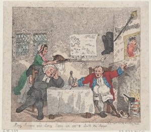 1783 年 2 月 11 日、1783 年 2 月 11 日。 作： Thomas Rowlandson
