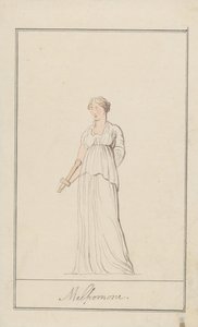 メルポメネ 作： Thomas Rowlandson