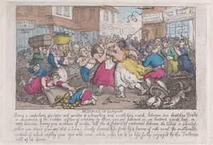 ロンドンの悲惨さ、1807-08。、1807-08。