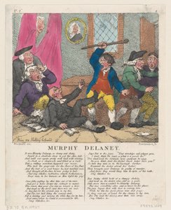 マーフィー・ディレイニー、1807年6月15日、1807年6月15日。 作： Thomas Rowlandson