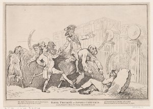 1780 年 11 月 13 日、1780 年 11 月 13 日。 作： Thomas Rowlandson