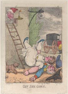 Off She Goes, 1812., 1812. 作： Thomas Rowlandson
