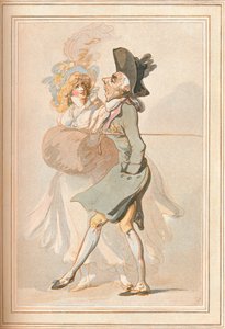 Old Q or A Worn Out Debauchee、c1790、1902 作： Thomas Rowlandson
