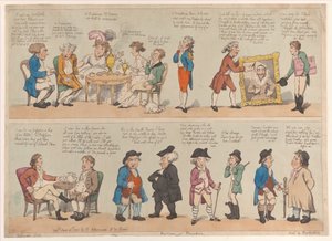 偏見の写真、1800 年 6 月 4 日、1800 年 6 月 4 日。 作： Thomas Rowlandson